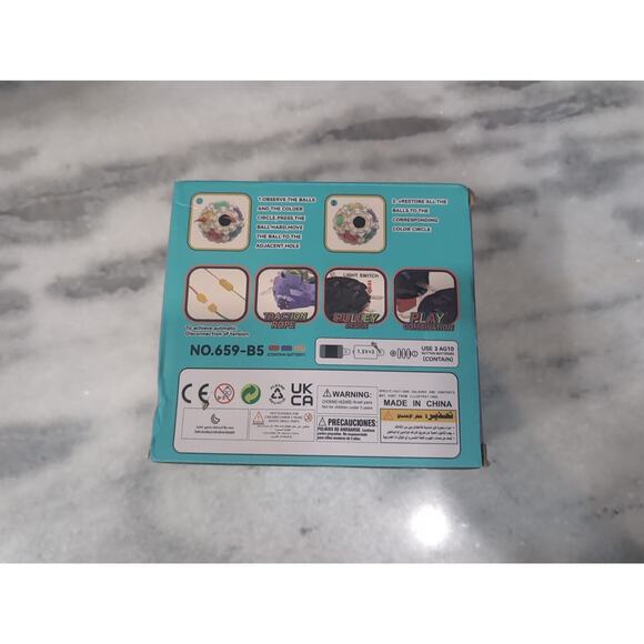 Magic Rainbow‎ Stress Relief Fidget Toy, Speed Cube Brain Teaser, Sensory Game - Picture 5 of 5